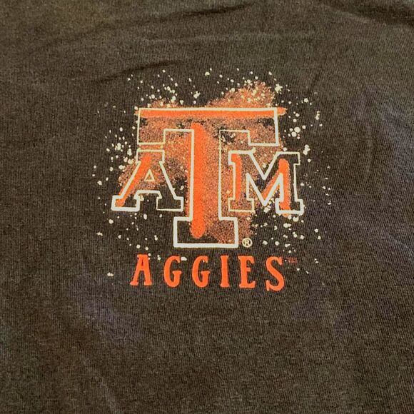Texas A&M College Station Men's Shirt - Medium Double Sided Graphic Tee - Picture 4 of 5